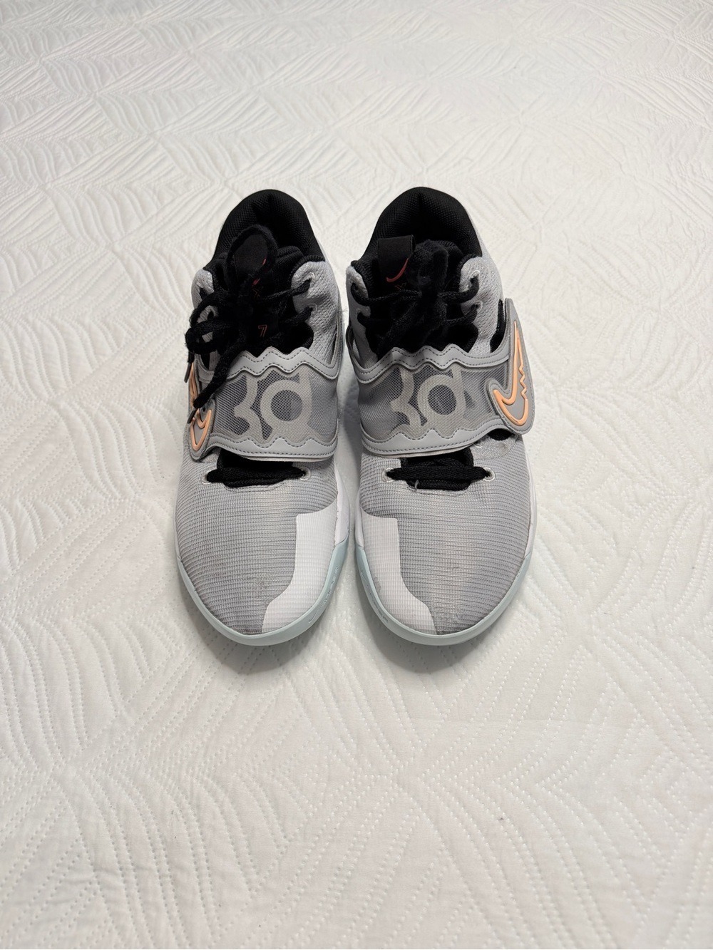 Nike KD Trey 5x Men’s Grey High Top Basketball Athletic Shoes. Size 14 - Picture 2 of 7